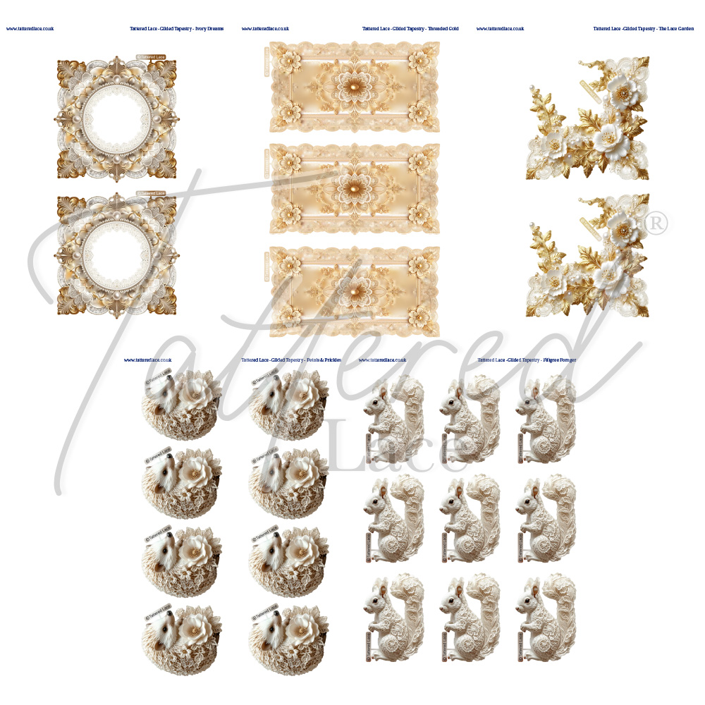Tattered Lace Gilded Tapestry Charisma Free Download Bundle