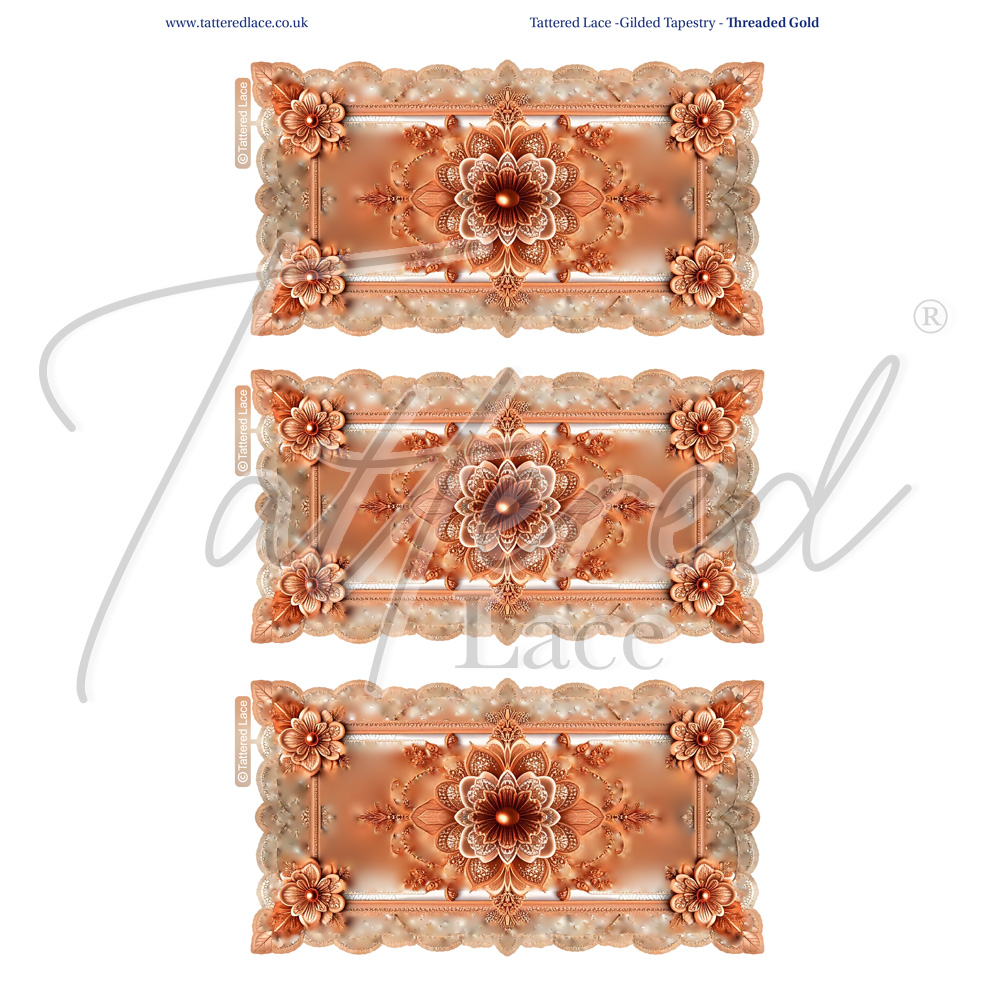 Tattered Lace Threaded Gold Charisma Download 3