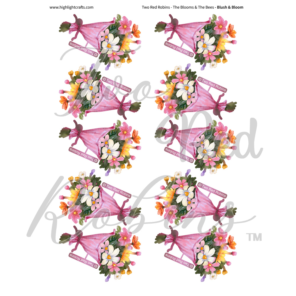 Two Red Robins Blush & Bloom Reflections Download 1