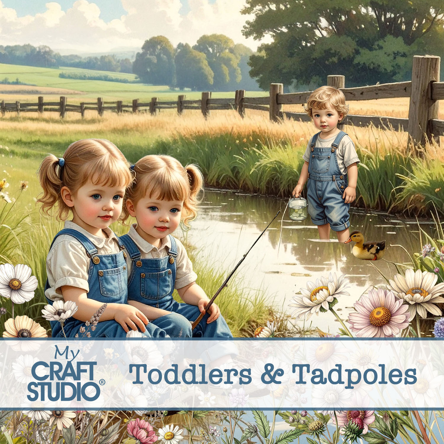My Craft Studio Tadpoles & Toddlers Artwork Download