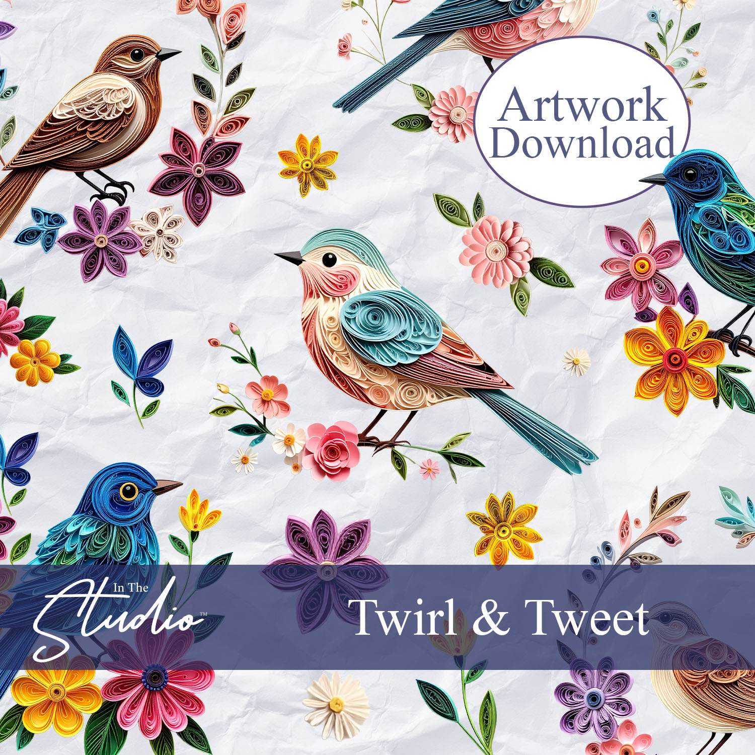 In The Studio Twirl & Tweet Artwork Download