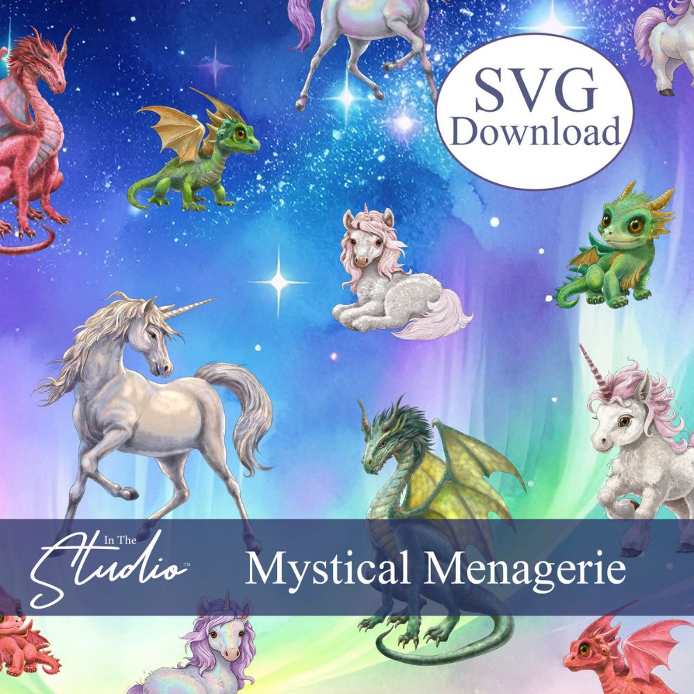 In The Studio Mystical Menagerie SVG Download