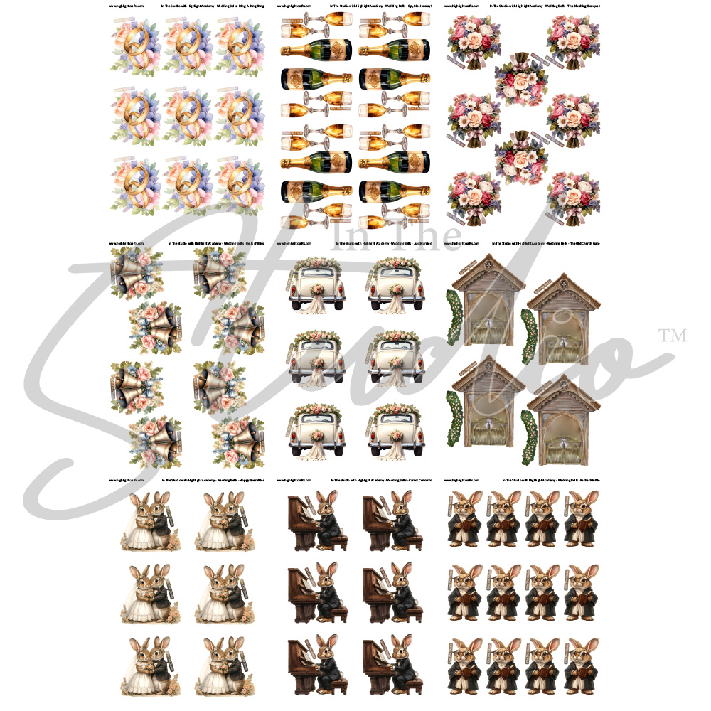 In The Studio Wedding Bells Reflections Free Download Bundle