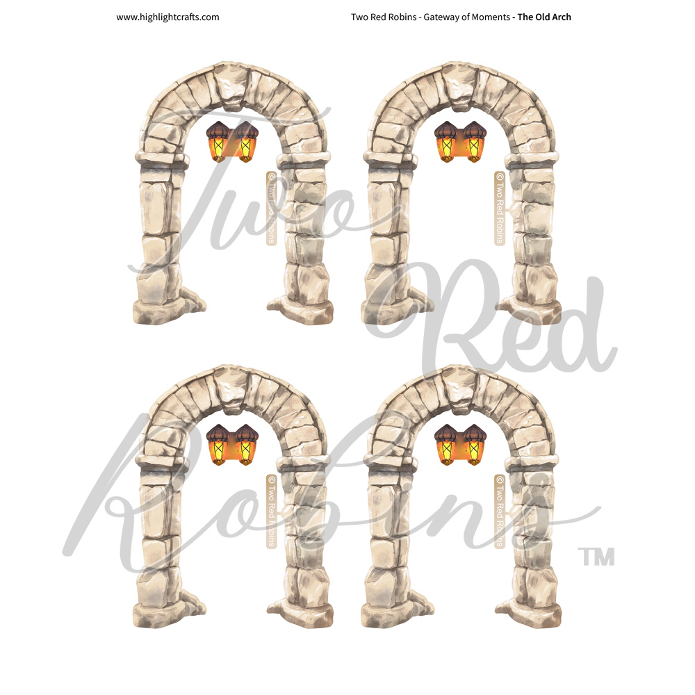 Two Red Robins The Old Arch Reflections Download 2
