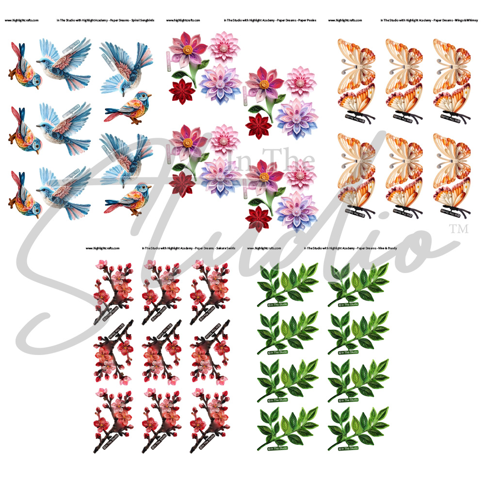 In The Studio Paper Dreams Reflections Free Download Bundle