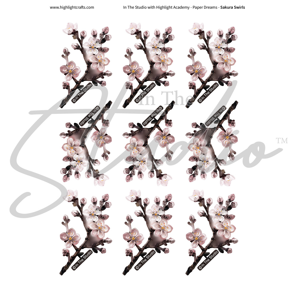 In The Studio Sakura Swirls Reflections Download 2