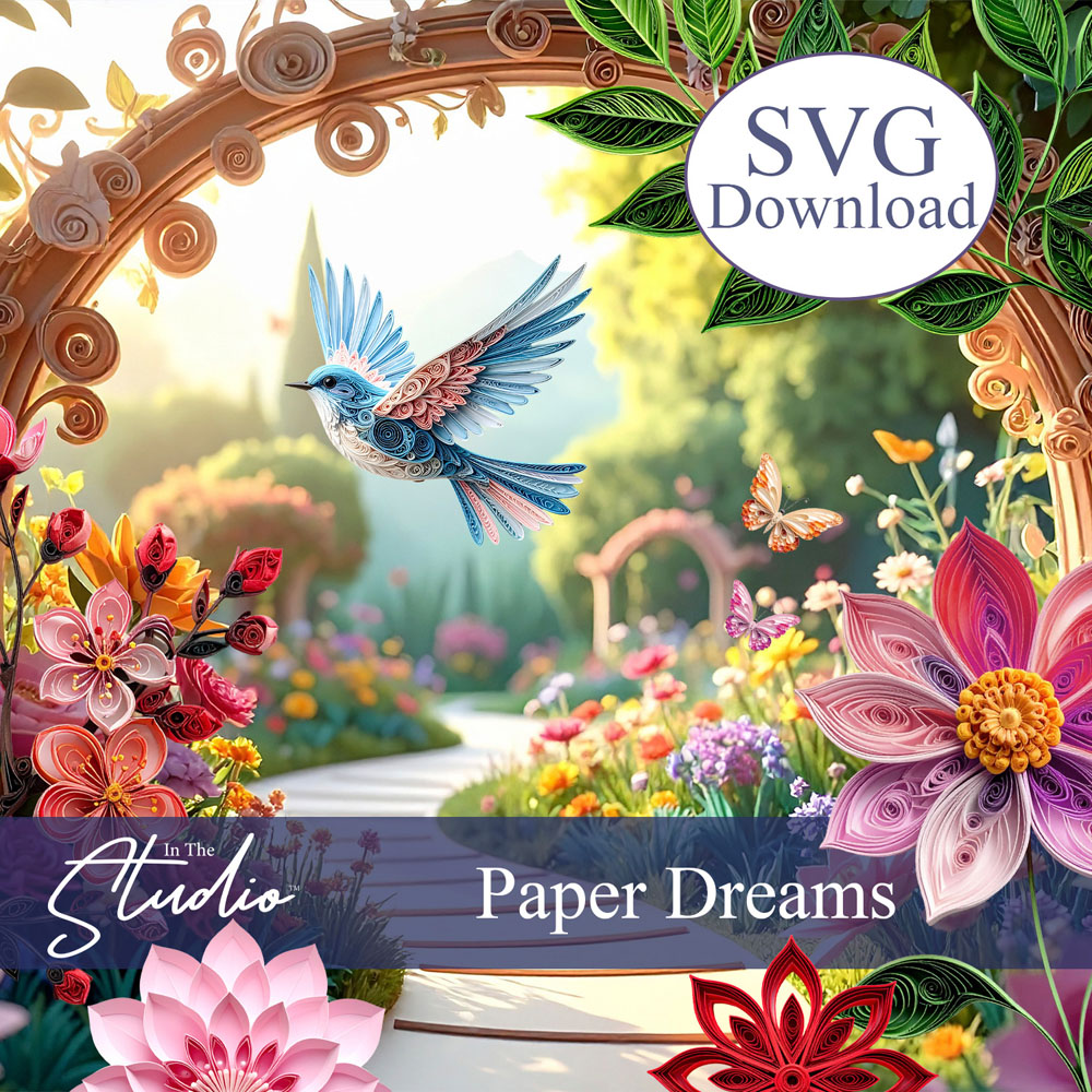 In The Studio Paper Dreams SVG Download