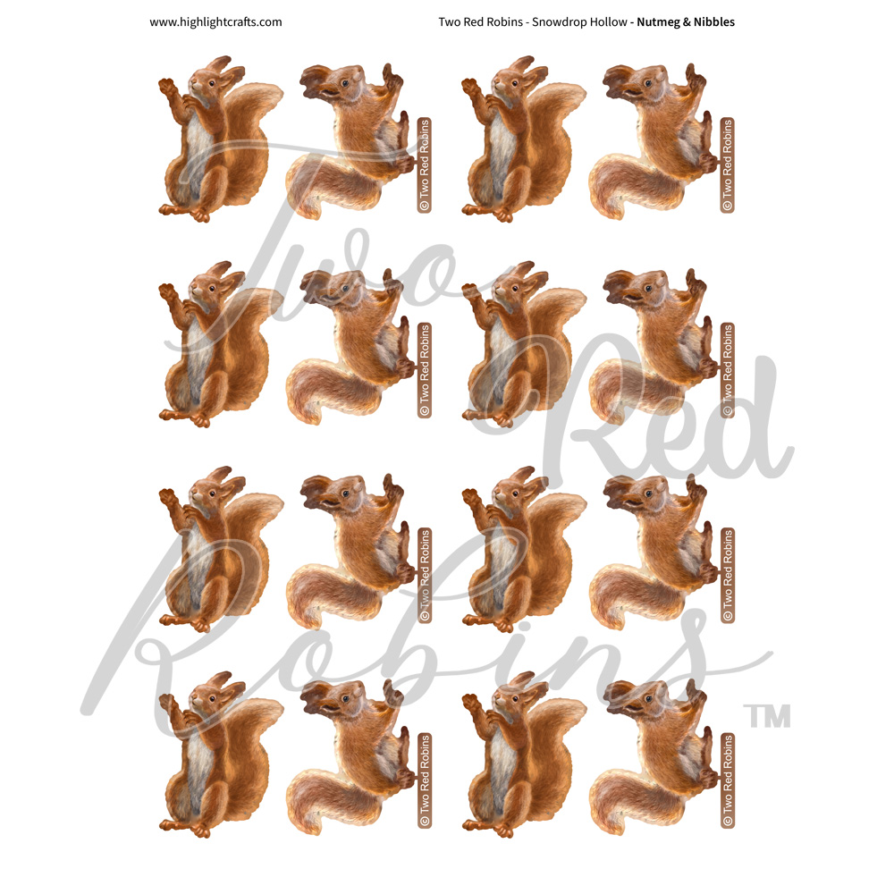 Two Red Robins Nutmeg & Nibbles Reflections Download