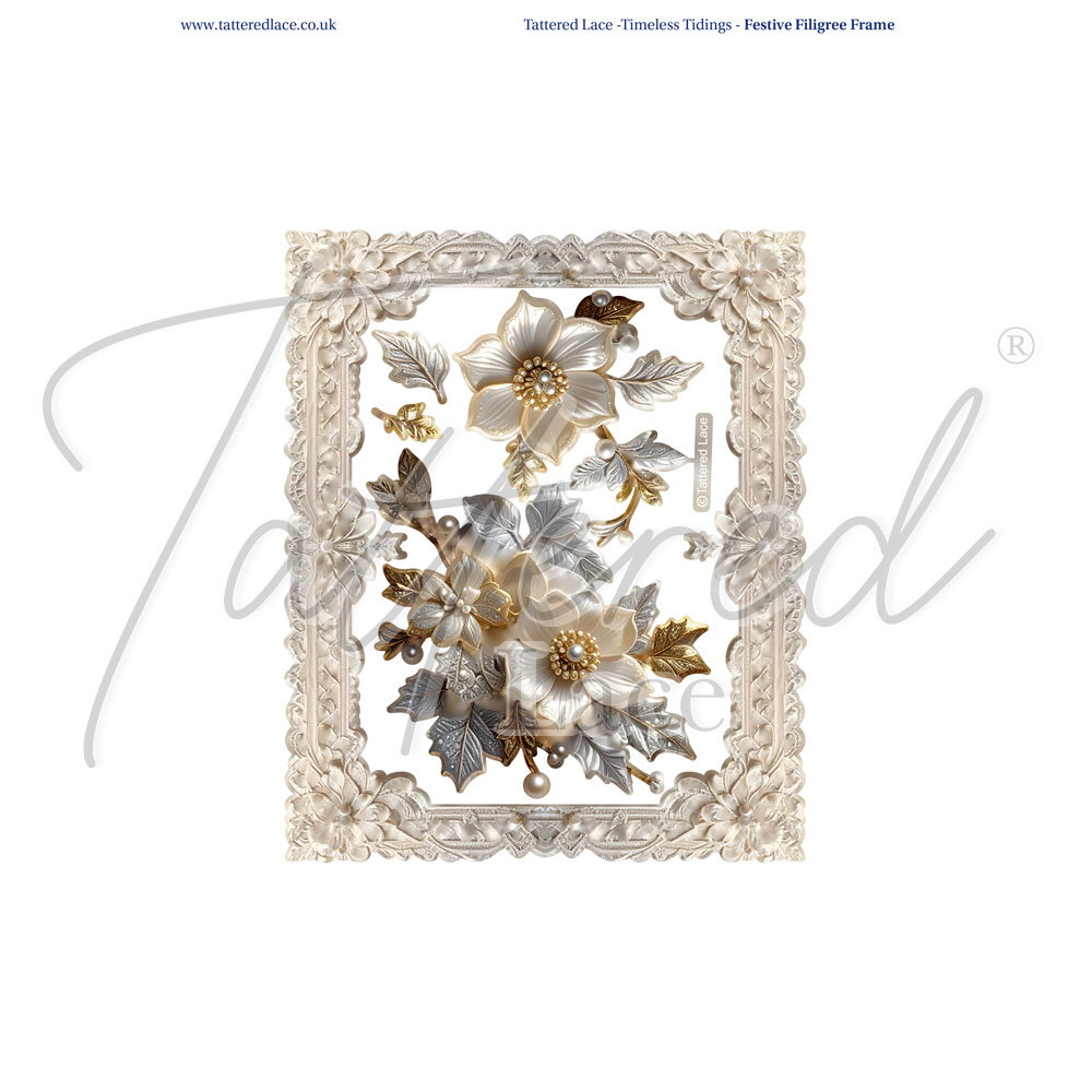 Tattered Lace Festive Filigree Frame Charisma Download