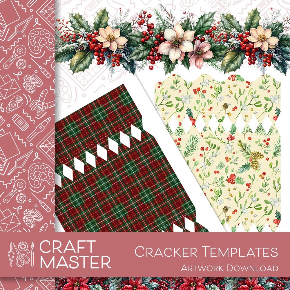 Craft Master Cracker Templates Artwork Download