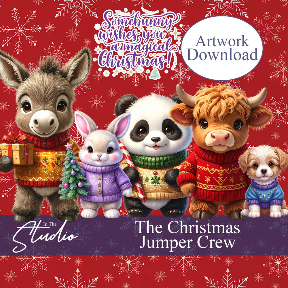 In The Studio The Christmas Jumper Crew Artwork Download