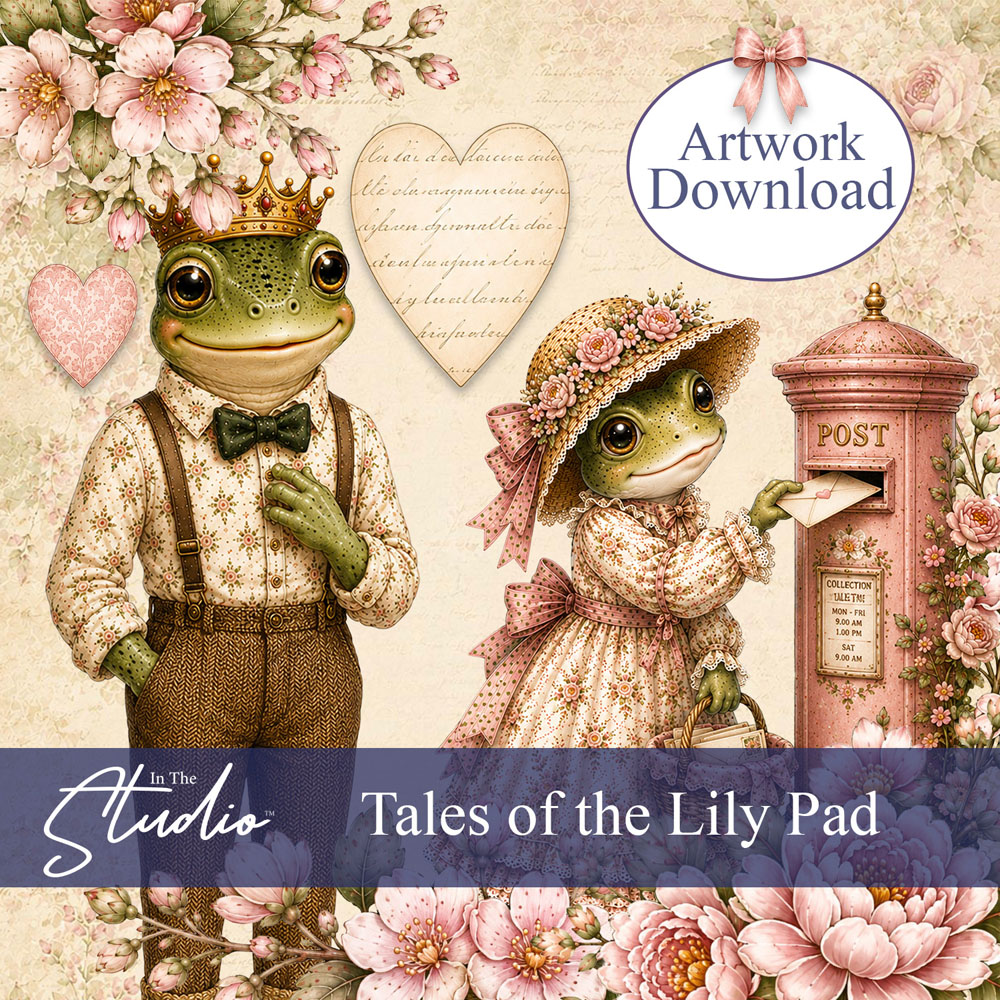 In The Studio with Sparkle Hollow Tales of The Lily Pad Artwork Download