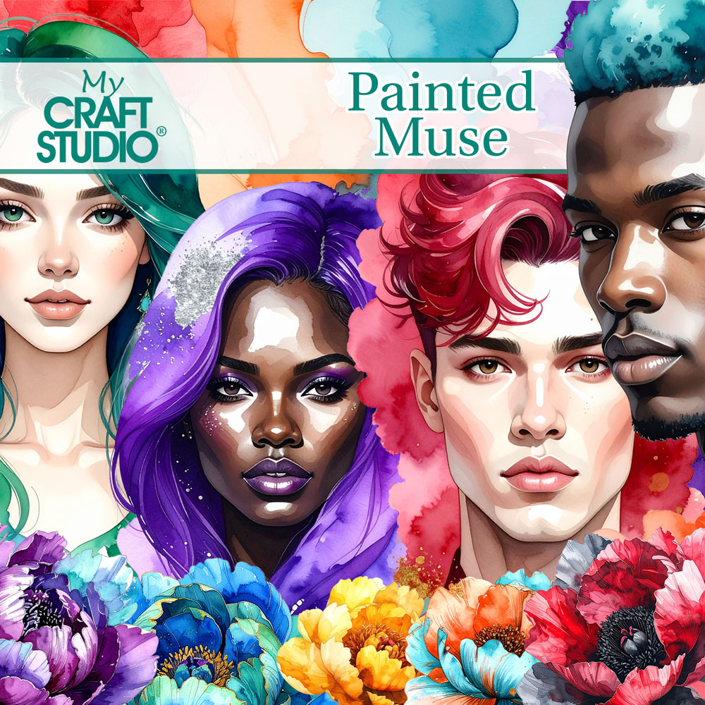 My Craft Studio Painted Muse Artwork Download
