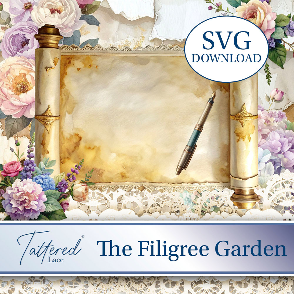 Tattered Lace The Filigree Garden SVG Download