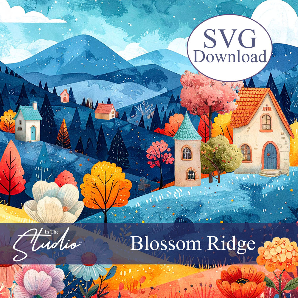 In The Studio Blossom Ridge SVG Download