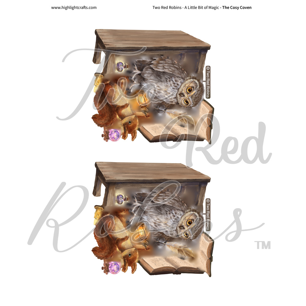 Two Red Robins The Cosy Coven Reflections Download 1