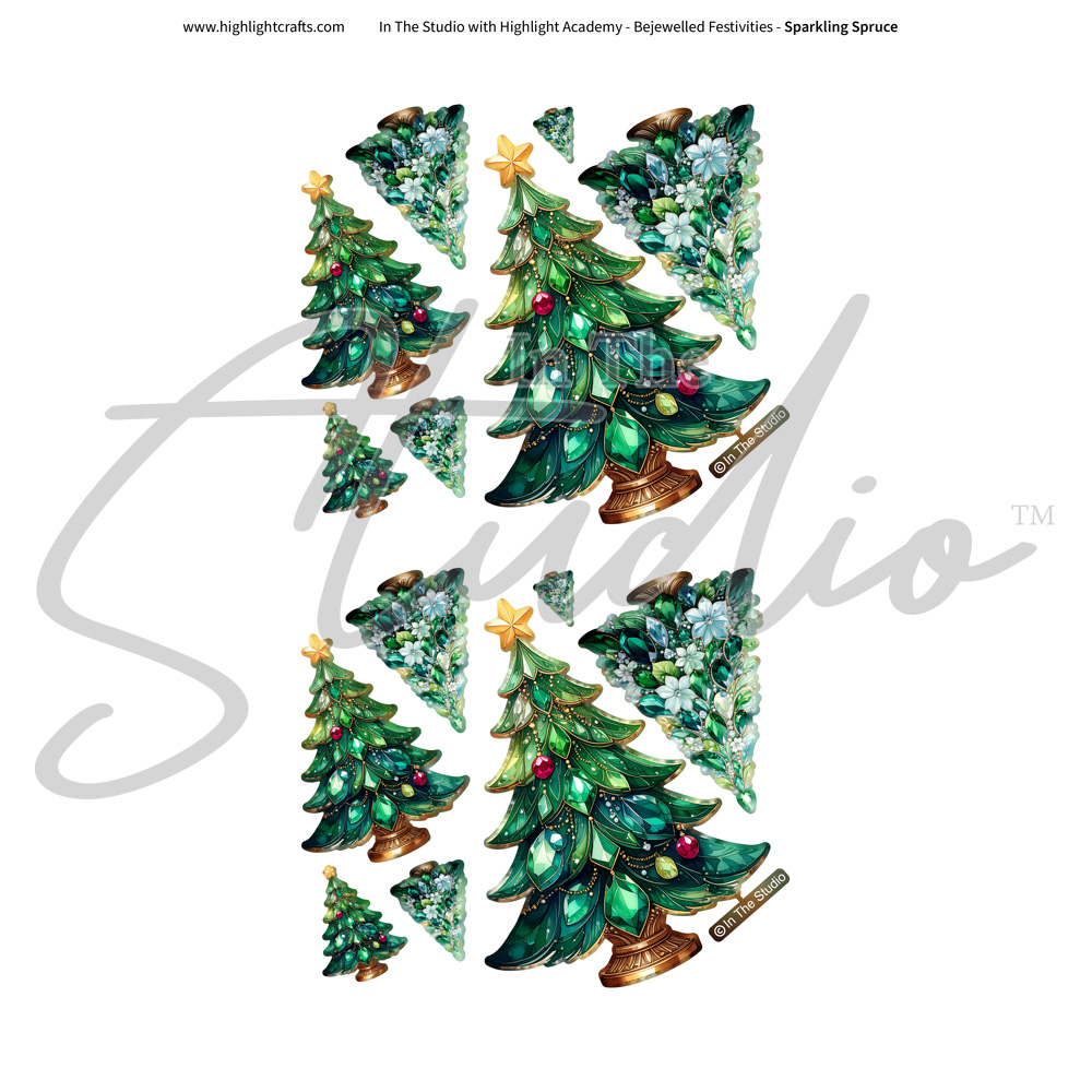 In The Studio Sparkling Spruce Reflections Download
