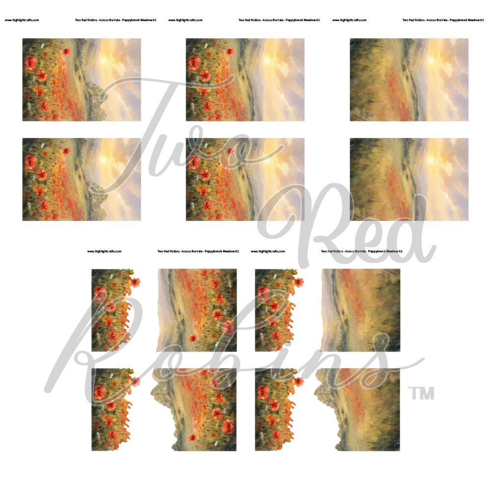 Two Red Robins Poppybrook Meadow Reflections Download
