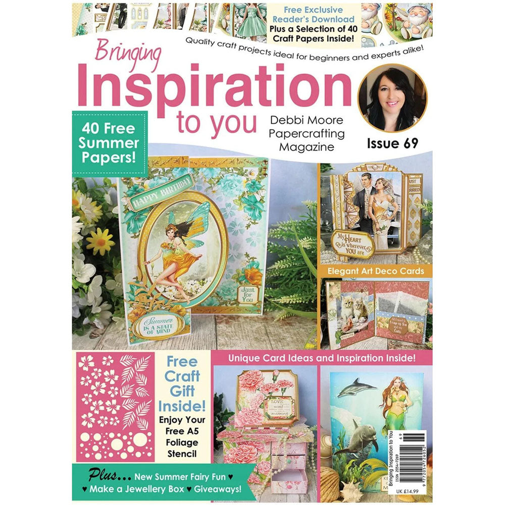 Debbi Moore Designs Bringing Inspiration to You Magazine Issue 69