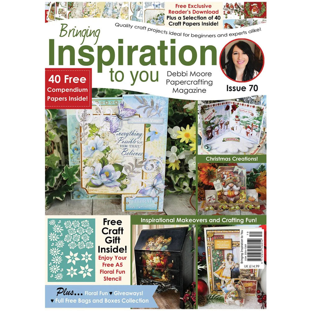 Debbi Moore Designs Bringing Inspiration to You Magazine Issue 70