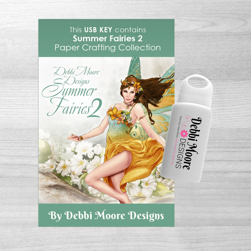 Debbi Moore Designs Summer Fairies Volume 2 USB