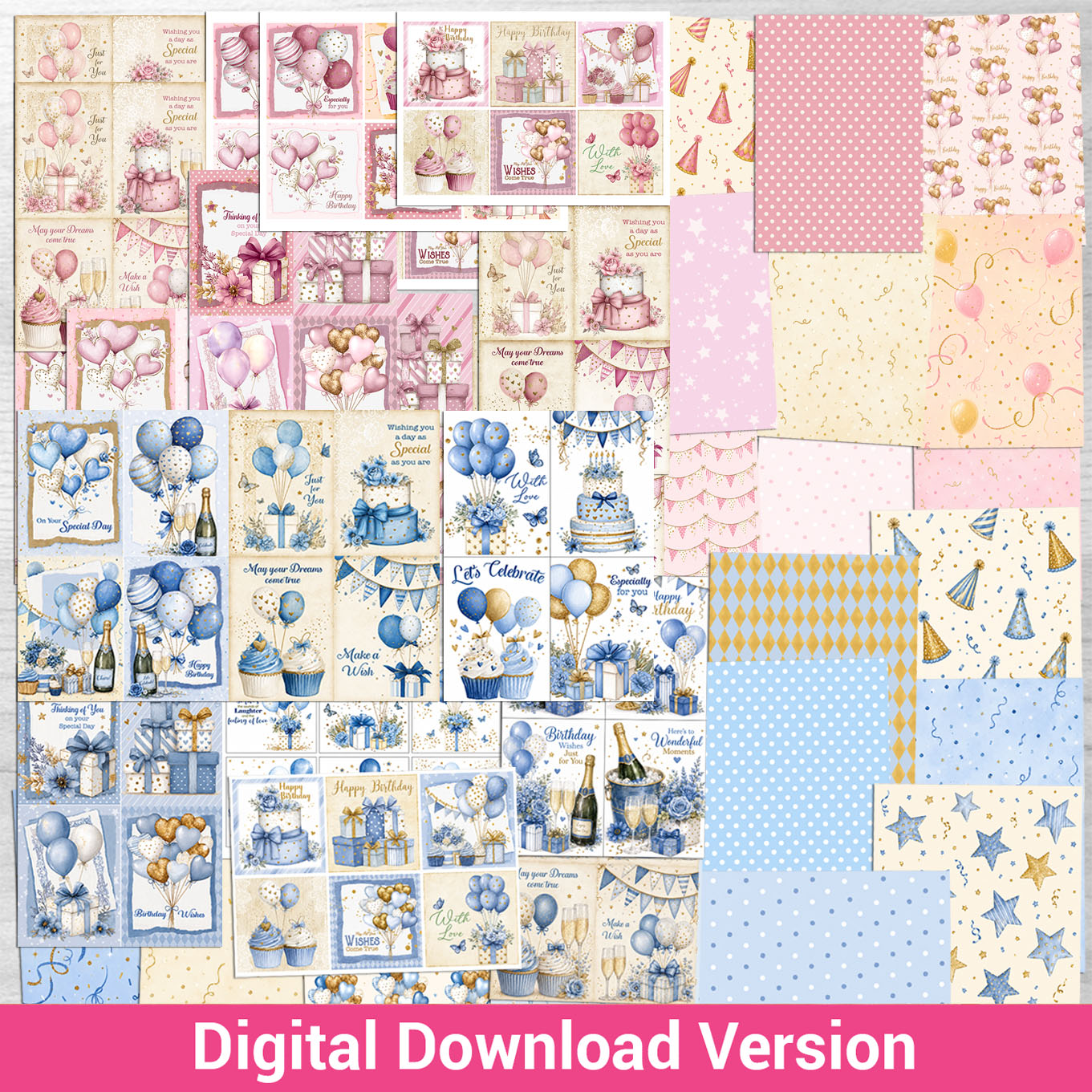 Debbi Moore Designs - Celebrations Cardmaking Multibuy Digital Download