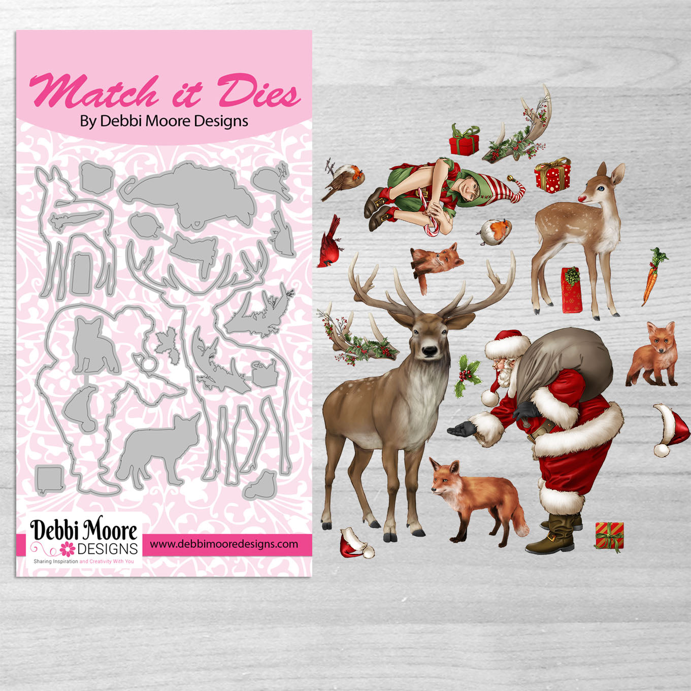 Debbi Moore Designs Match It The Wonder of Christmas die Set