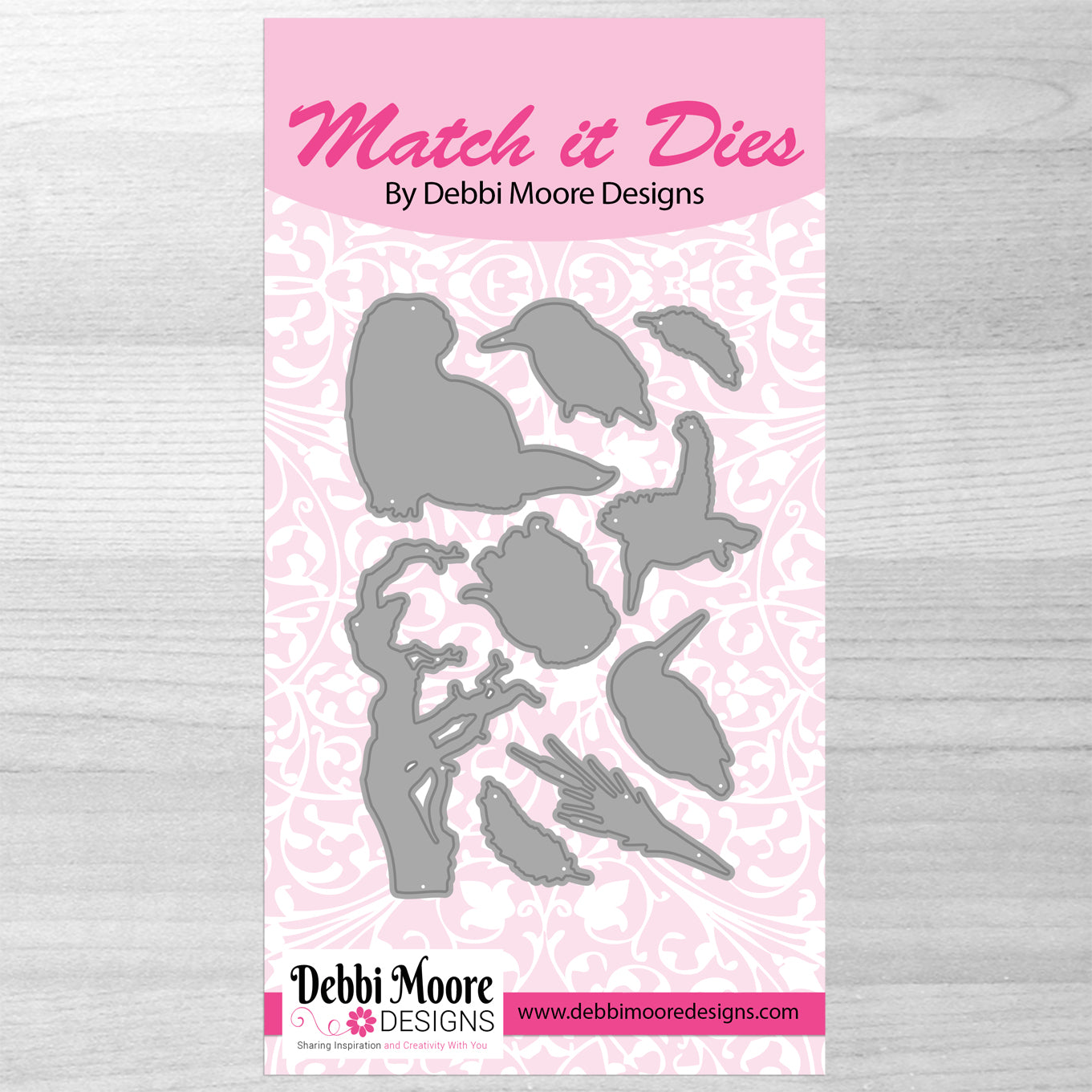 Debbi Moore Designs Match It Riverbank Moments die Set
