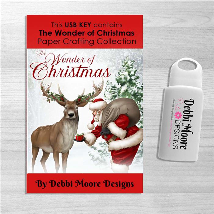 Debbi Moore Designs The Wonder of Christmas USB Key