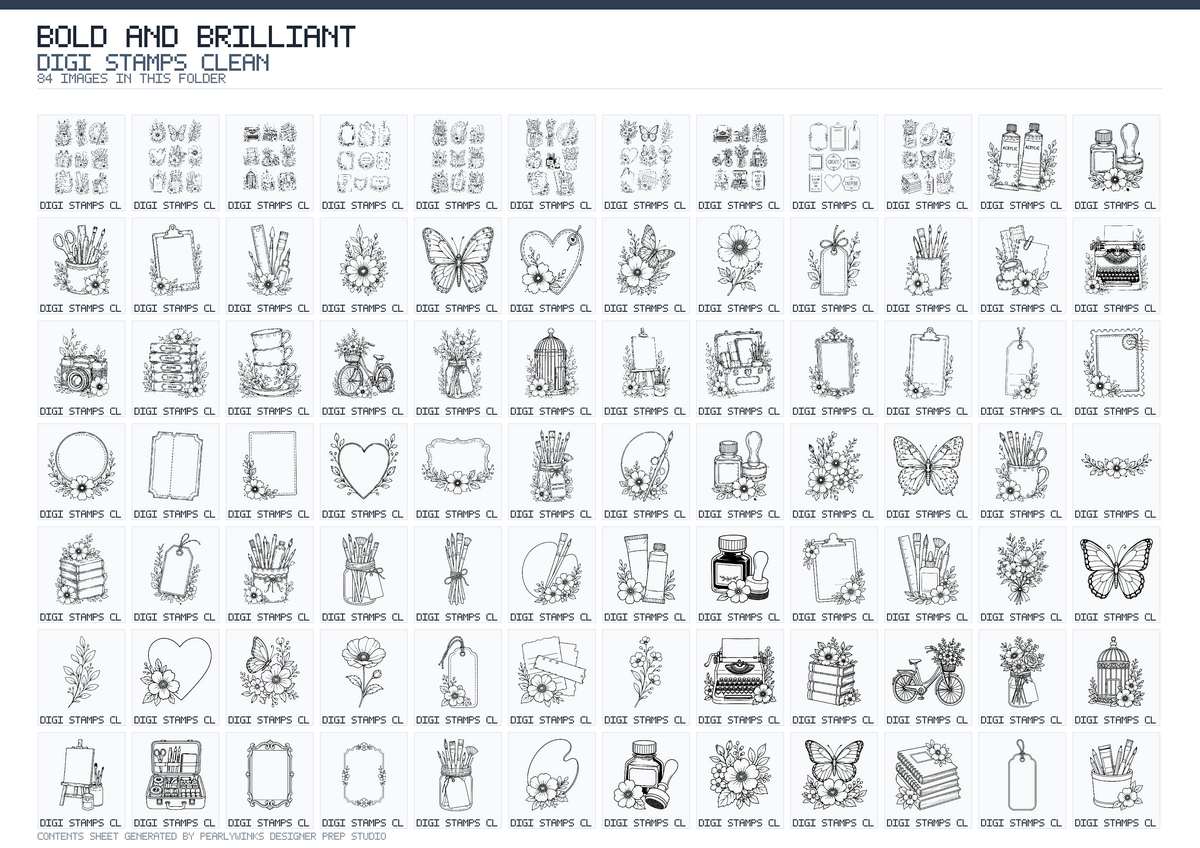 Pearlywinks - Bold and Brilliant Digital Collection - Image 6