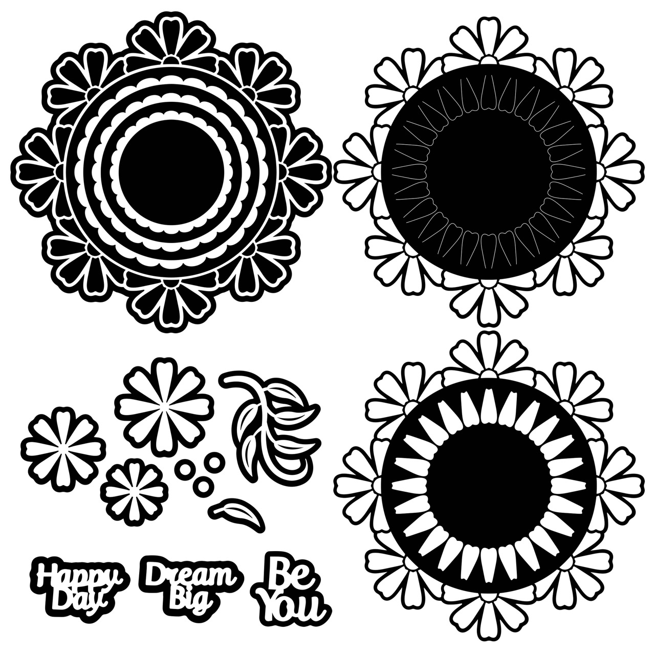 The Crafty Witches - Simply Spellbinding Doilies Collection Vol I SVG Files - Image 2