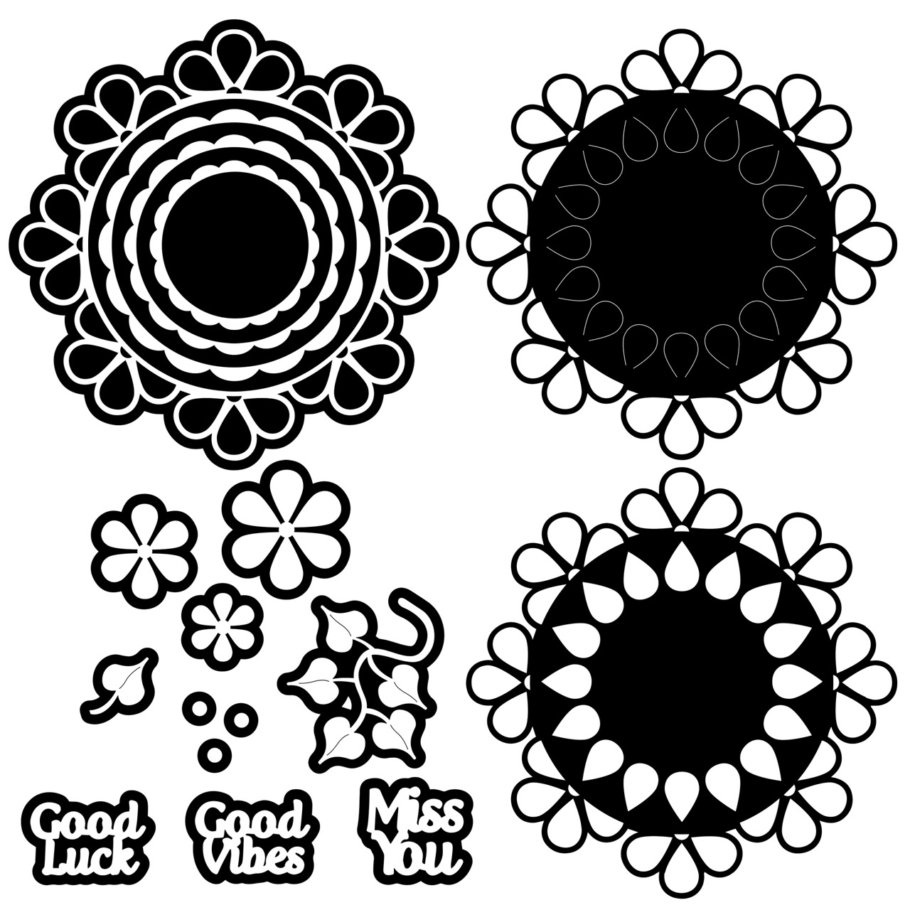 The Crafty Witches - Simply Spellbinding Doilies Collection Vol I SVG Files - Image 4