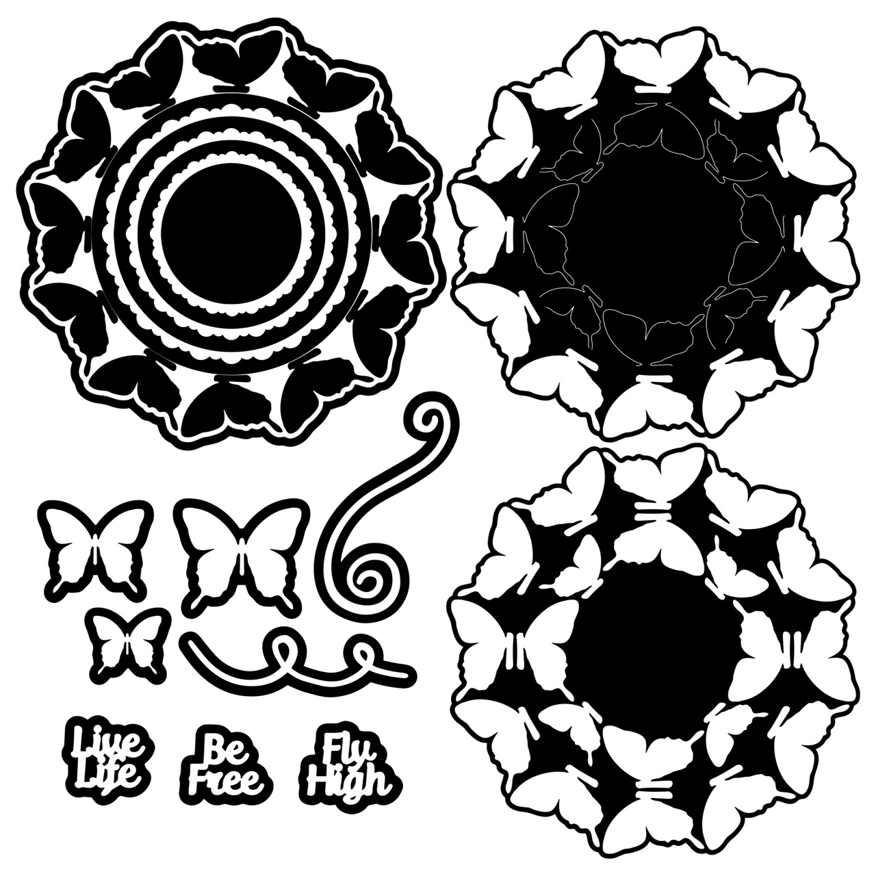 The Crafty Witches - Simply Spellbinding Doilies Collection Vol I SVG Files - Image 7