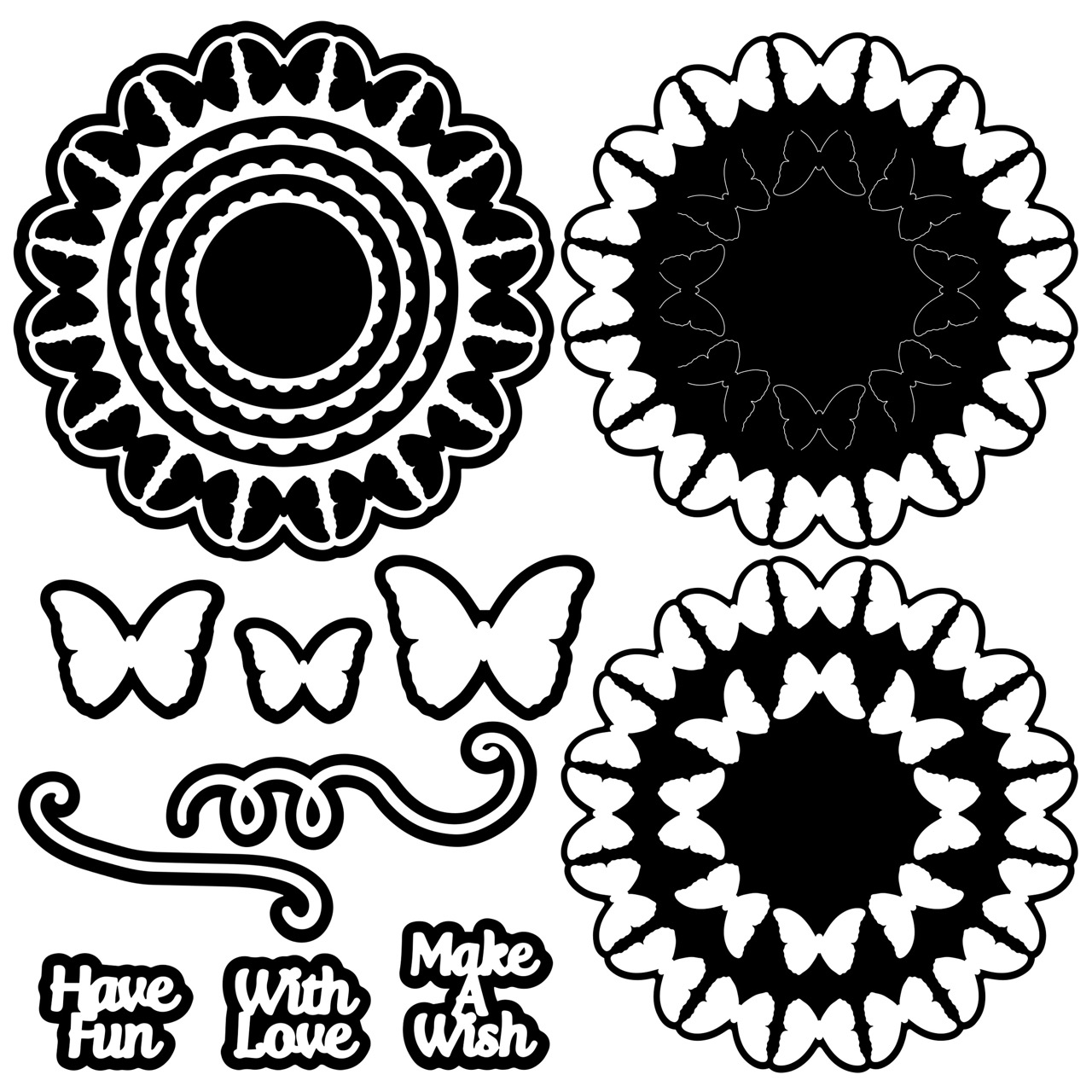 The Crafty Witches - Simply Spellbinding Doilies Collection Vol I SVG Files - Image 8