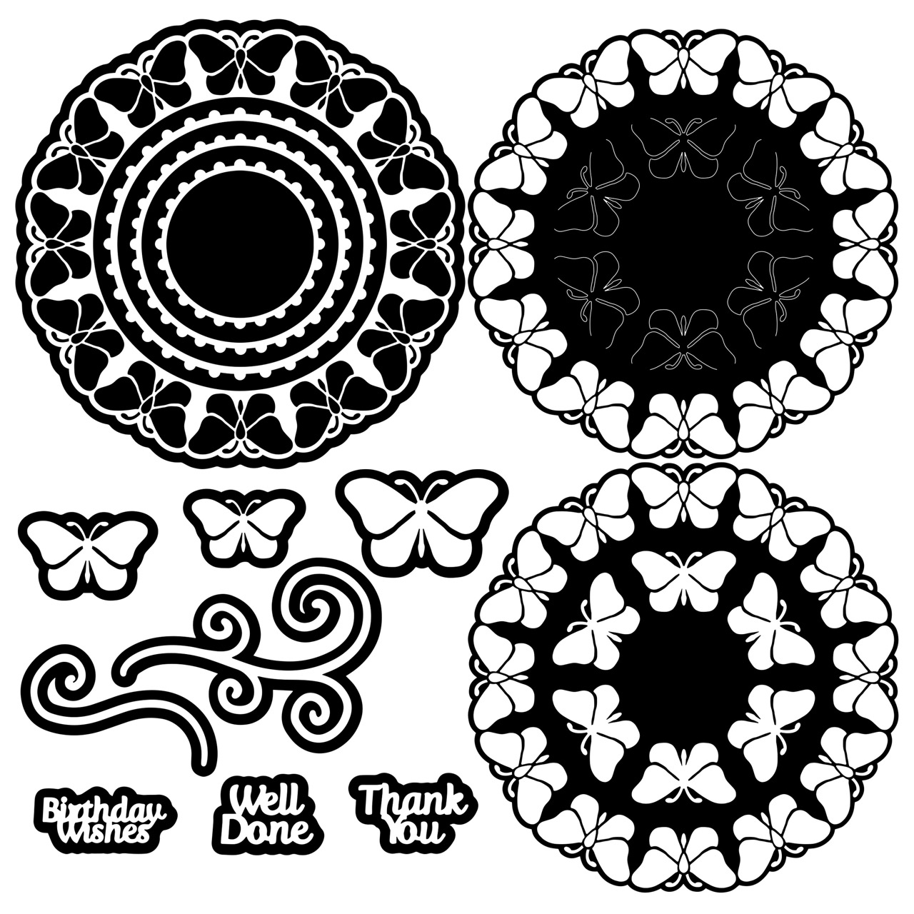The Crafty Witches - Simply Spellbinding Doilies Collection Vol I SVG Files - Image 9