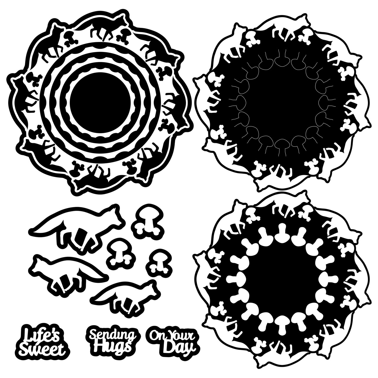 The Crafty Witches - Simply Spellbinding Doilies Collection Vol I SVG Files - Image 11