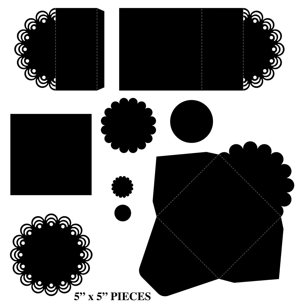 The Crafty Witches - Doily Fold Back Cards SVG Files - Image 10