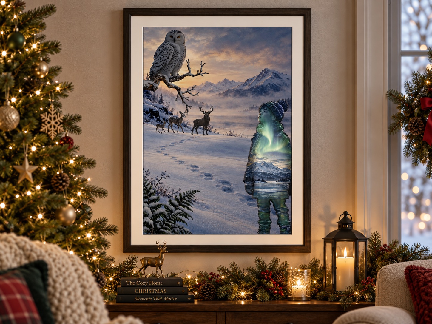 Pearlywinks - Double Exposure Winter Snow Digital Collection - Image 2