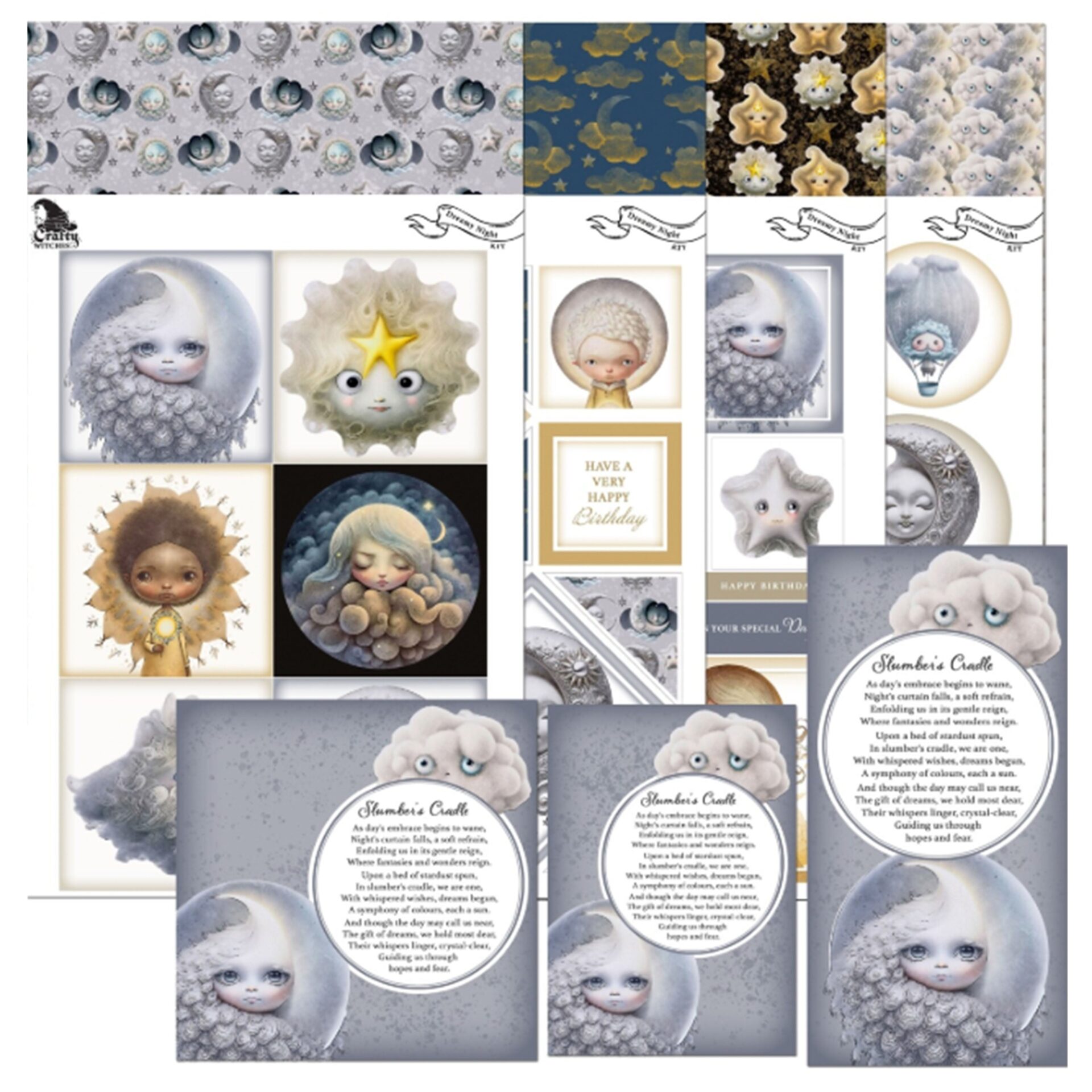 The Crafty Witches Dreamy Night Download Kit - Image 2