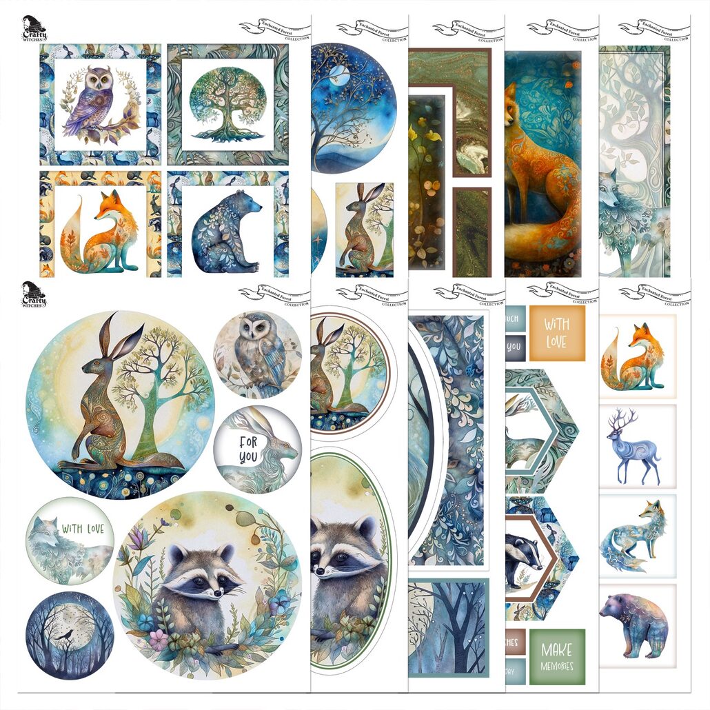 The Crafty Witches - Enchanted Forest Digital Collection - Highlight Crafts