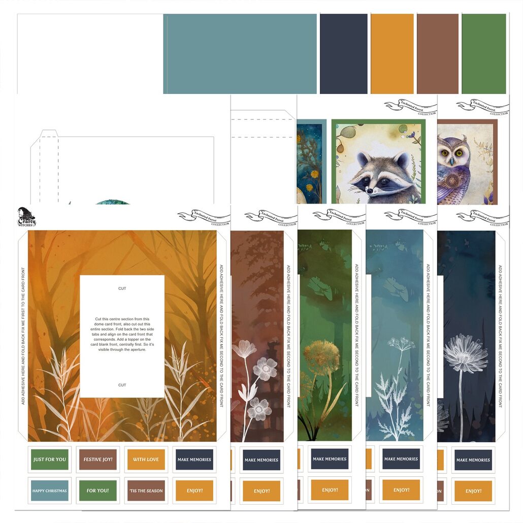 The Crafty Witches - Enchanted Forest Digital Collection - Highlight Crafts