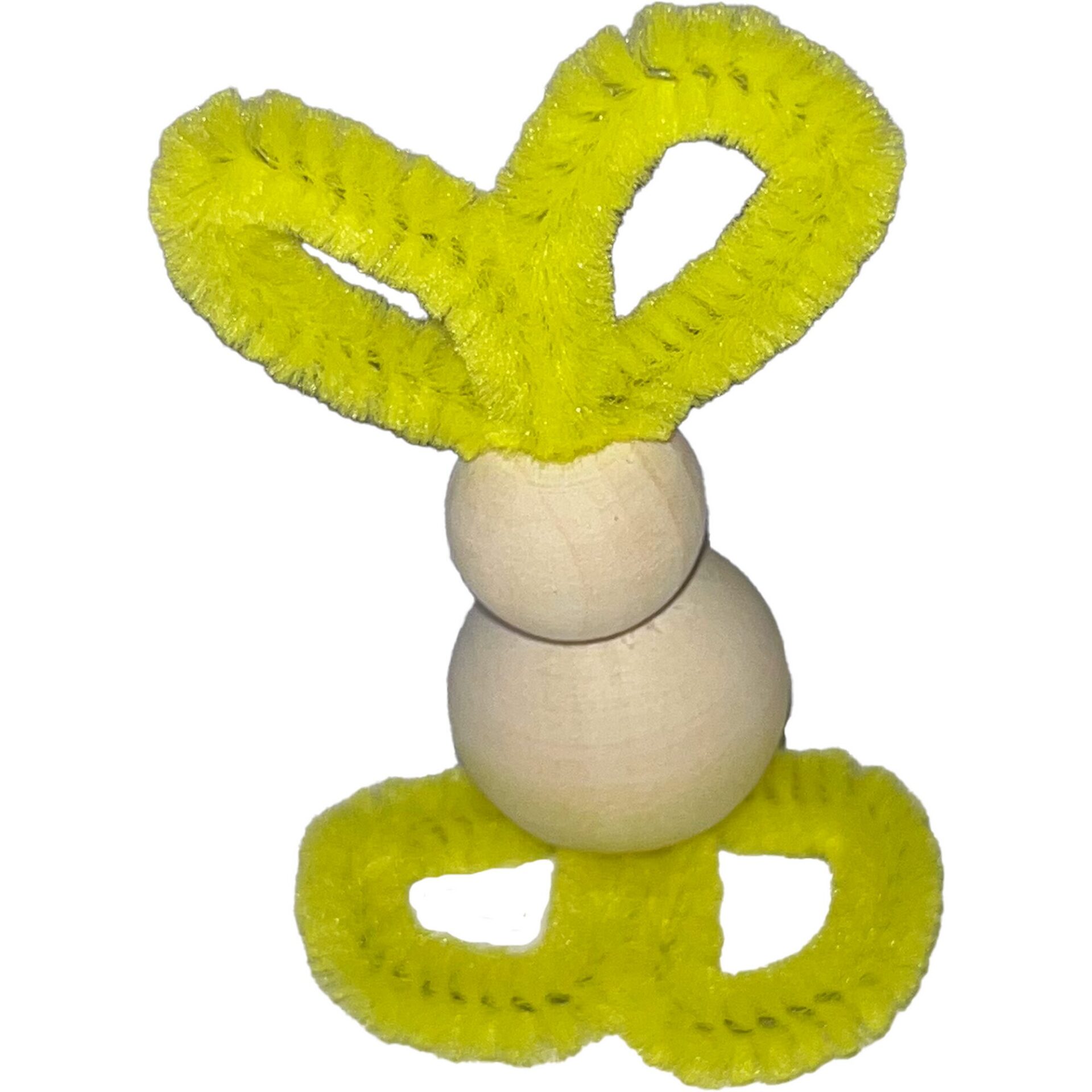 Silvar Design Easter Bunny Embellishment Kit - Yellow (makes 10)