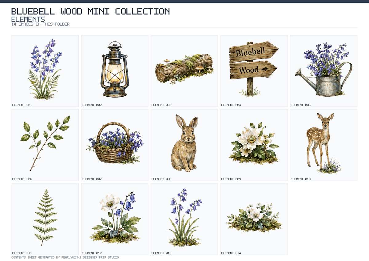 Pearlywinks - Bluebell Woods Mini Collection - Image 5