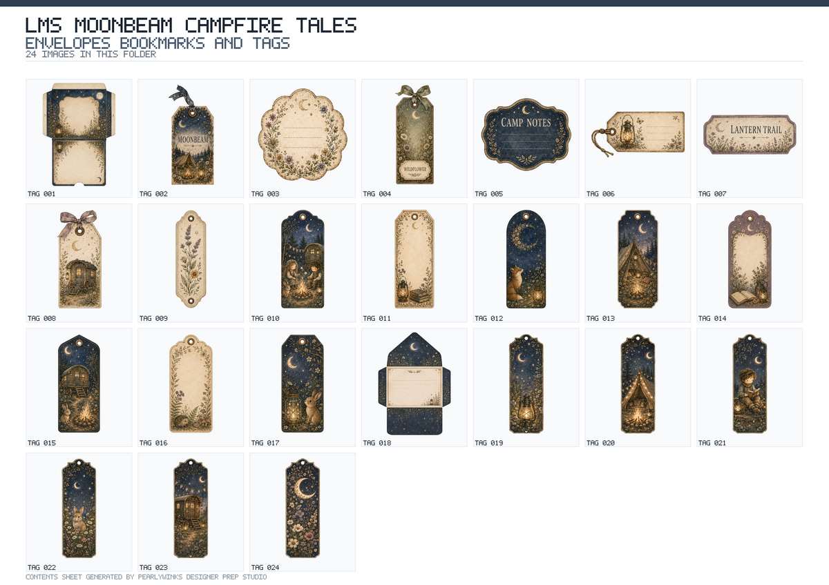 Pearlywinks - Little Meadow Stories - Moonbeam Campfire Tales Digital Download - Image 8