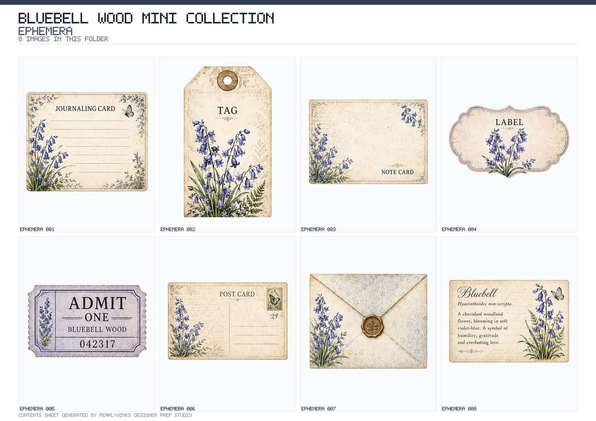 Pearlywinks - Bluebell Woods Mini Collection - Image 6