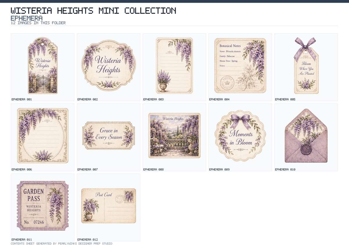 Pearlywinks - Wisteria Heights Mini Collection - Image 5