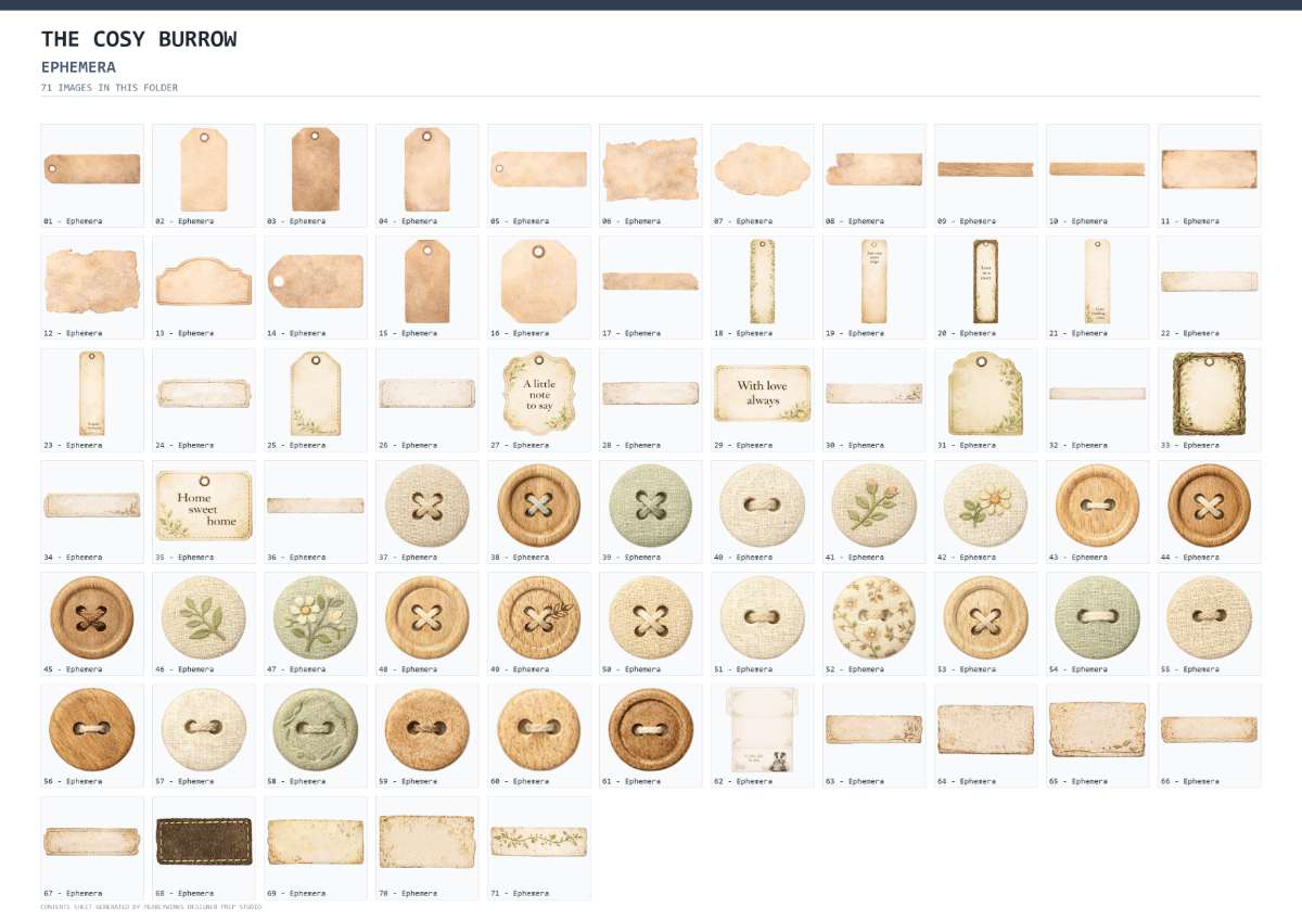Pearlywinks - The Cosy Burrow Digital Collection Download - Image 8