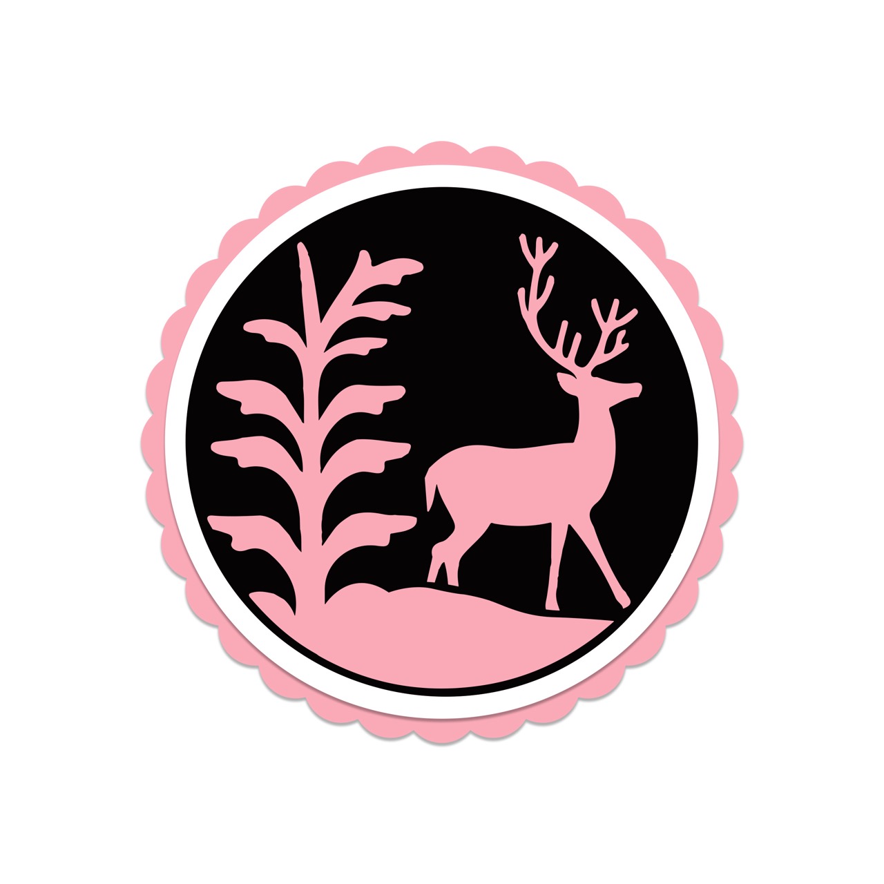 The Crafty Witches - Festive Circular Toppers SVG Files - Image 5