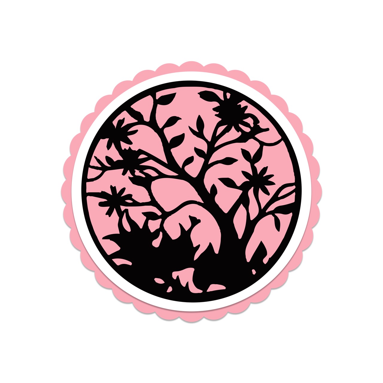The Crafty Witches - Festive Circular Toppers SVG Files - Image 6