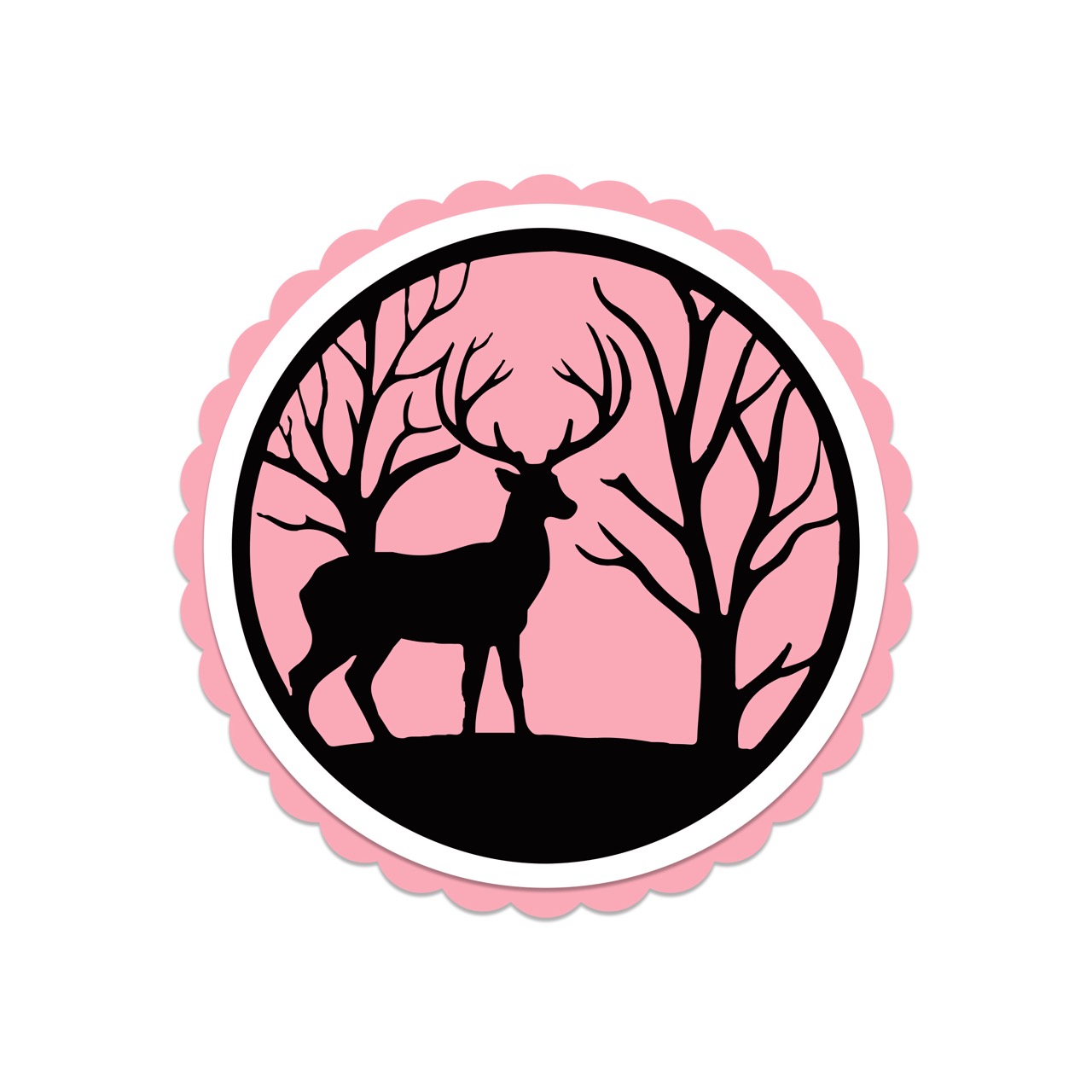 The Crafty Witches - Festive Circular Toppers SVG Files - Image 7